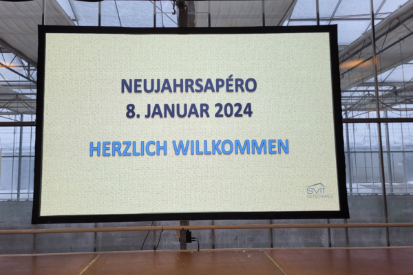 Neujahrsapéro 2024 SVIT Ostschweiz