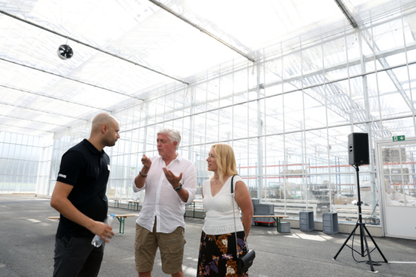 Eröffnung Agri-Photovoltaikanlage in Buchs 2024