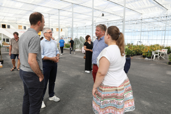 Eröffnung Agri-Photovoltaikanlage in Buchs 2024