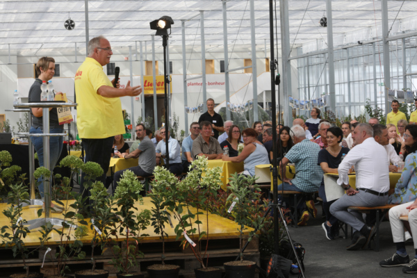 Eröffnung Agri-Photovoltaikanlage in Buchs 2024