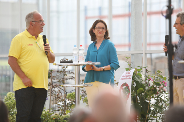 Eröffnung Agri-Photovoltaikanlage in Buchs 2024