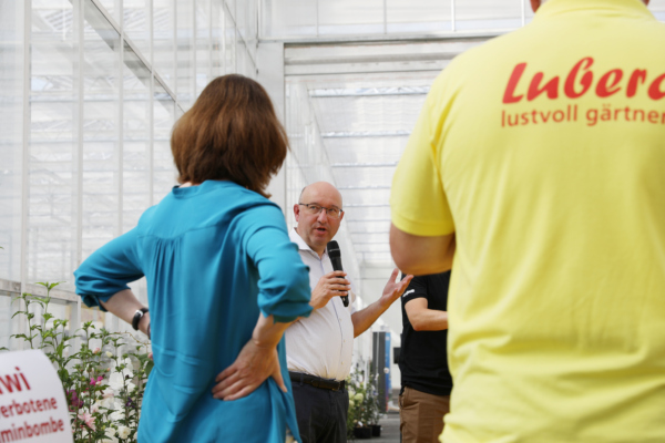 Eröffnung Agri-Photovoltaikanlage in Buchs 2024