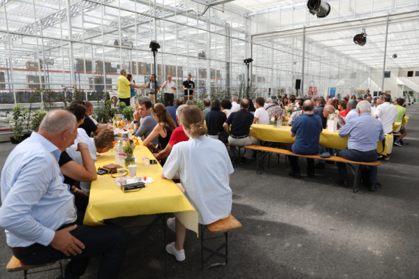 Eröffnung Agri-Photovoltaikanlage in Buchs 2024