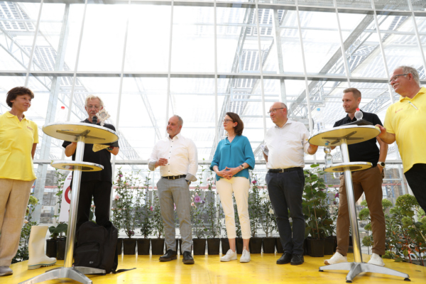 Eröffnung Agri-Photovoltaikanlage in Buchs 2024