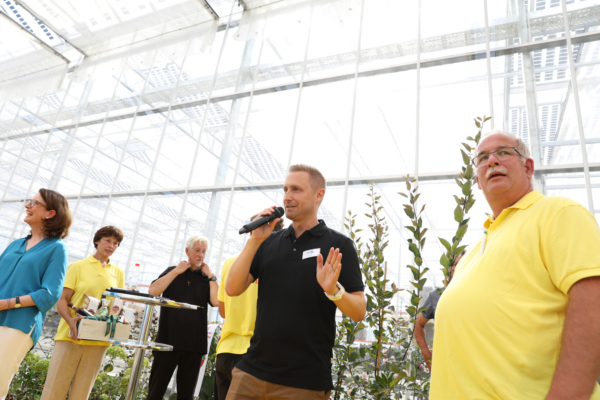 Eröffnung Agri-Photovoltaikanlage in Buchs 2024