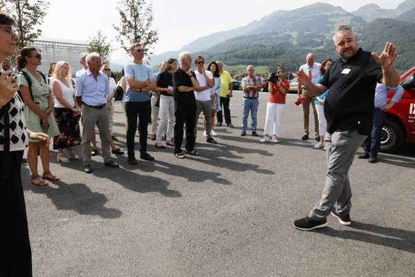 Eröffnung Agri-Photovoltaikanlage in Buchs 2024