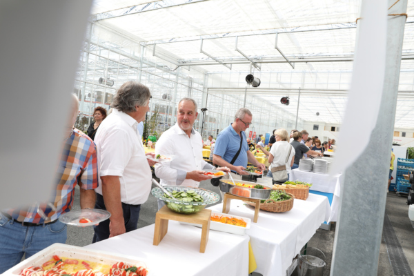 Eröffnung Agri-Photovoltaikanlage in Buchs 2024