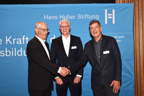 Verleihung Anerkennungspreis Hans Huber-Stiftung 2024