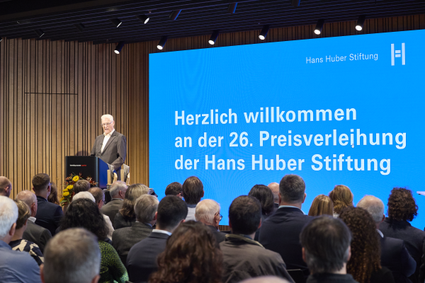 Preisverleihung Hans-Huber-Stiftung 2025